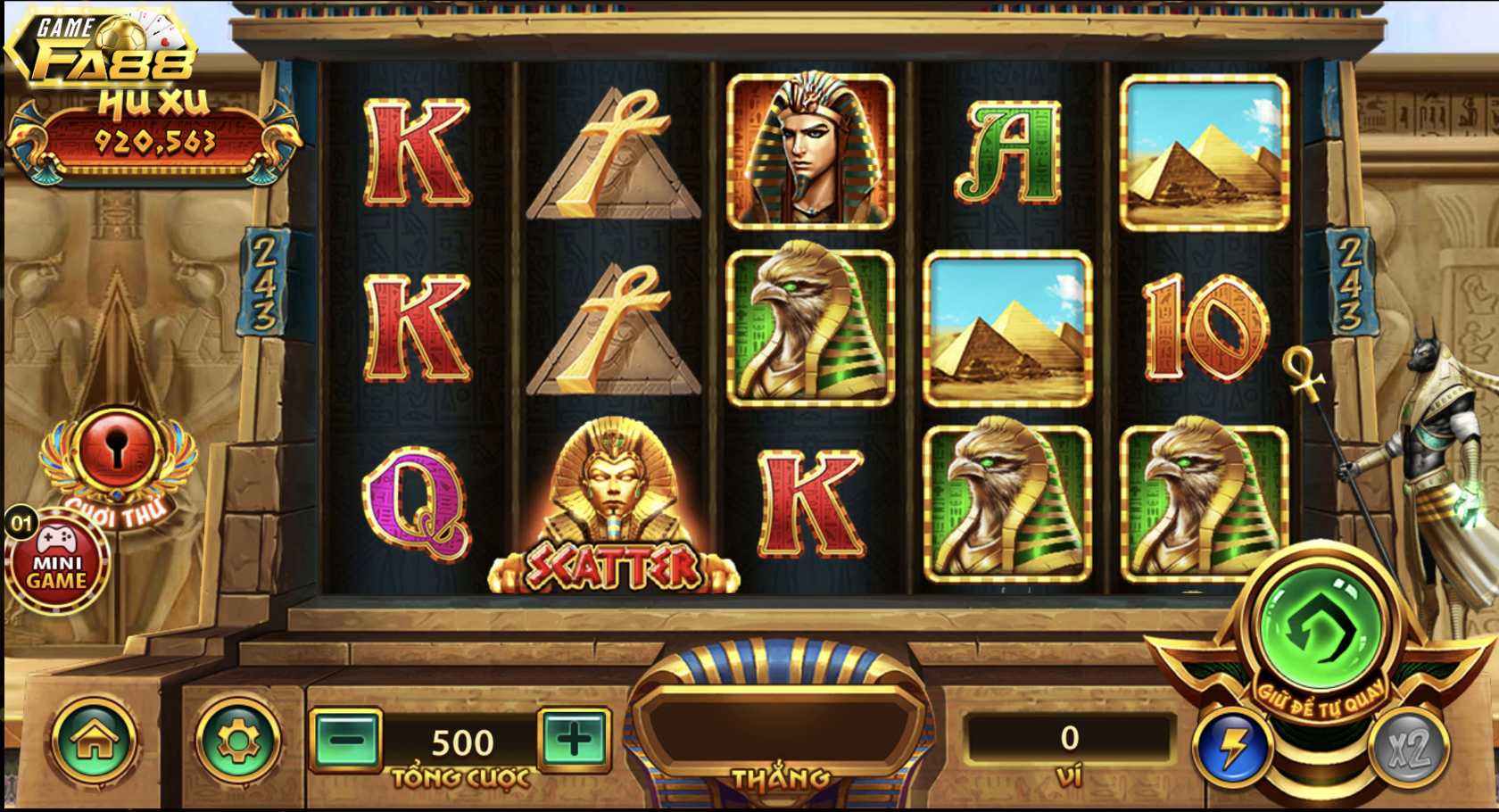 Những thông tin về game slots Bí mật Cleopatra