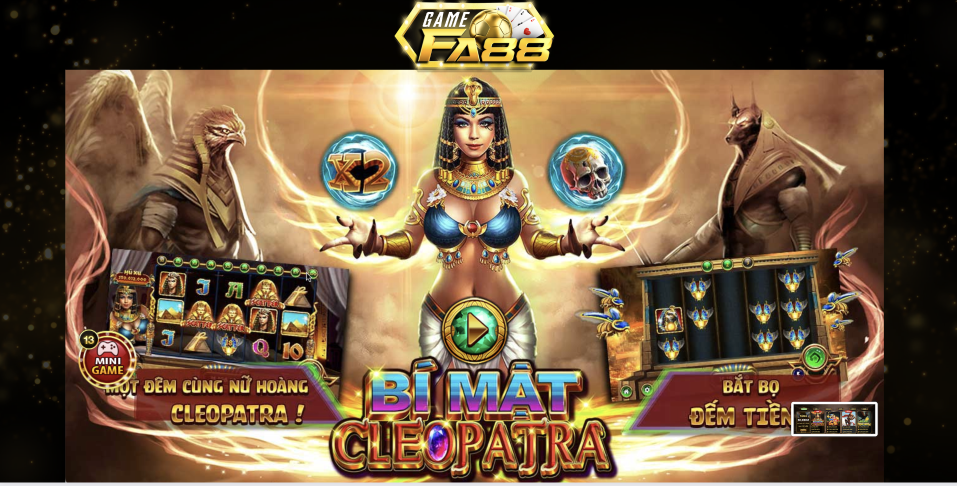 Khám phá Bí mật Cleopatra FA88